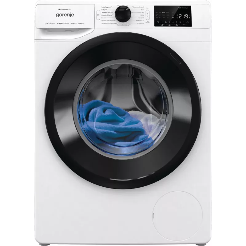 Máquina de lavar roupa Gorenje WPNEI84A1TS carga frontal 8 kg 1400 rpm branca