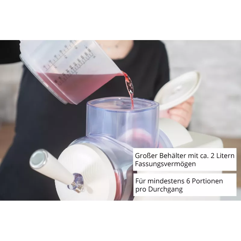 Unold máquina de gelo picado e gelados soft 2em1 Sofie 48950 2 L 150 W