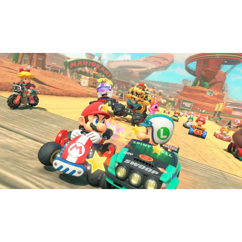 Nintendo Mario Kart World Standard chinês simplificado, alemão, inglês, espanhol, francês, italiano, japonês, coreano, português, russo Nintendo Switch 2