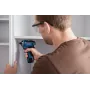 Bosch GSR 12V-35 HX Professional aparafusadora a bateria, 12 V, 35 Nm, 1750 rpm, 2 velocidades, sem bateria e carregador, L-BOXX, azul/preto