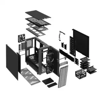 Fractal Design Define 7 PCGH Edition caixa midi-tower, preto (FD-C-DEF7A-11)