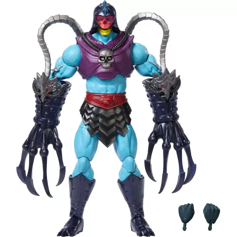 Figura de ação MATTEL Masters of the Universe Masterverse Terror Claws Skeletor, figura articulada de coleção