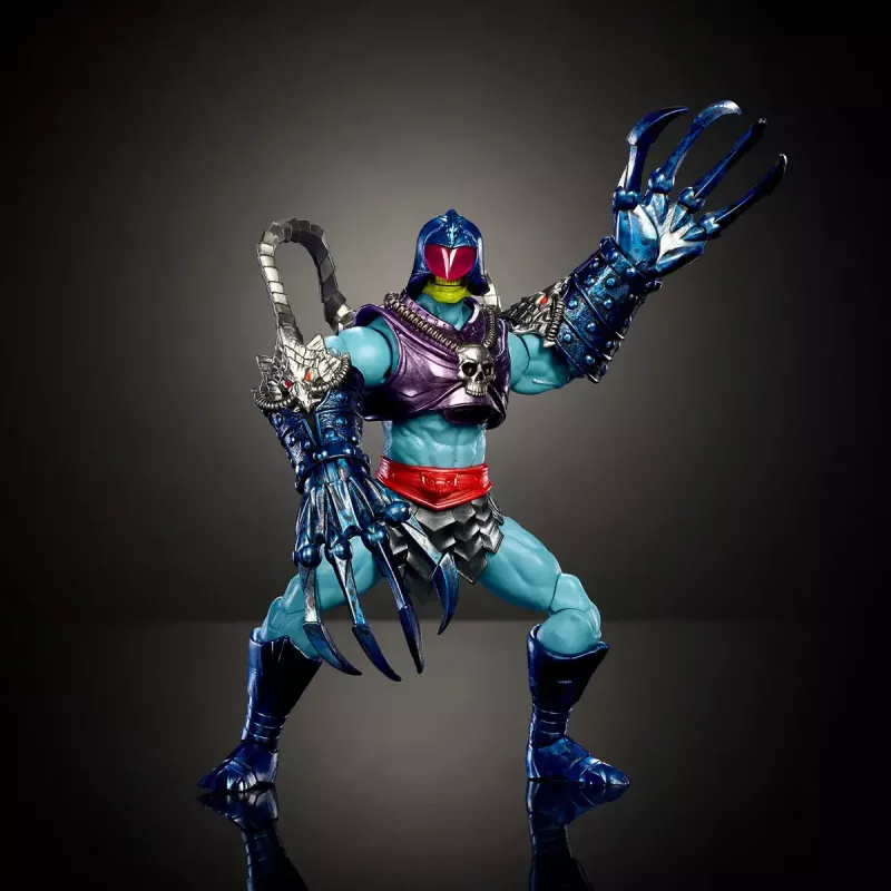 Figura de ação MATTEL Masters of the Universe Masterverse Terror Claws Skeletor, figura articulada de coleção