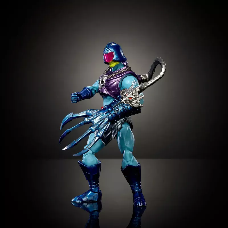 Figura de ação MATTEL Masters of the Universe Masterverse Terror Claws Skeletor, figura articulada de coleção