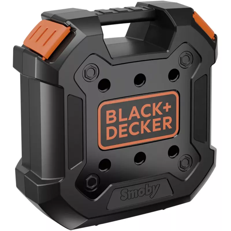 Mala de ferramentas infantil Simba-Dickie Smoby Black+Decker conjunto de ferramentas de brincar