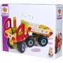 Conjunto de construção Simba-Dickie Eichhorn Constructor Trucks — 135 peças, elementos de veículo e blocos para construir
