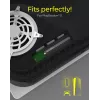 Dissipador de calor ICY BOX IB-M2HS-PS5 para PlayStation 5 preto 27 mm x 76 mm x 9 mm