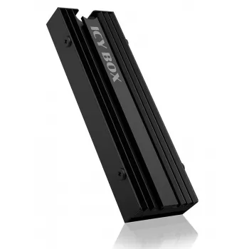 Dissipador de calor ICY BOX IB-M2HS-PS5 para PlayStation 5 preto 27 mm x 76 mm x 9 mm
