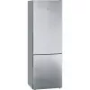 Siemens KG49EAICA combinado frigorífico-congelador de instalação livre 419 L aço inoxidável