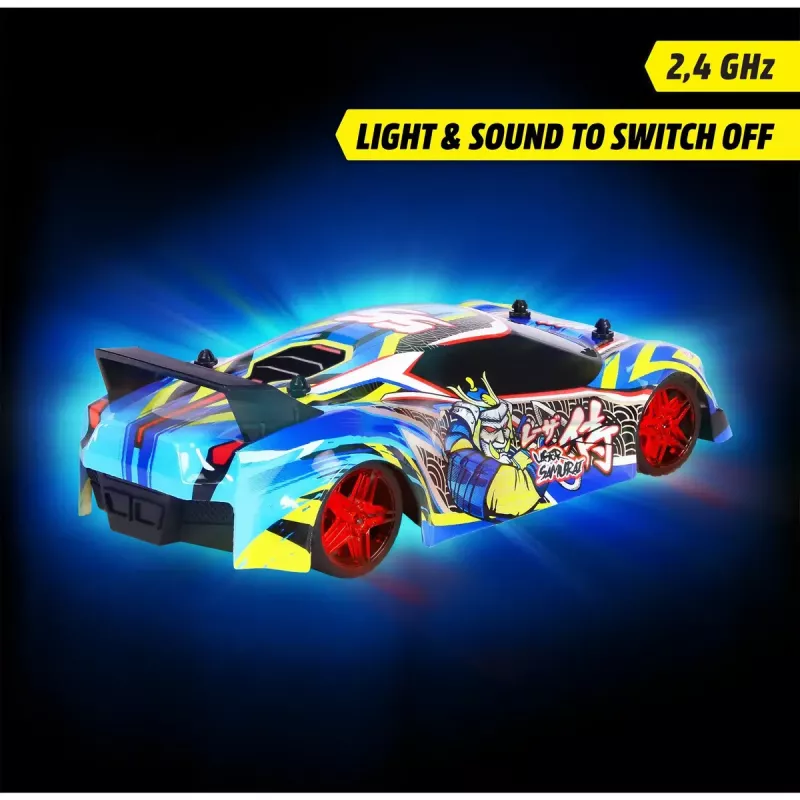 Carro telecomandado Simba-Dickie Dickie RC Laser Samurai escala 1:20