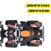 Quad de lama telecomandado Simba‑Dickie escala 1:18, quad de brincar RC, a pilhas