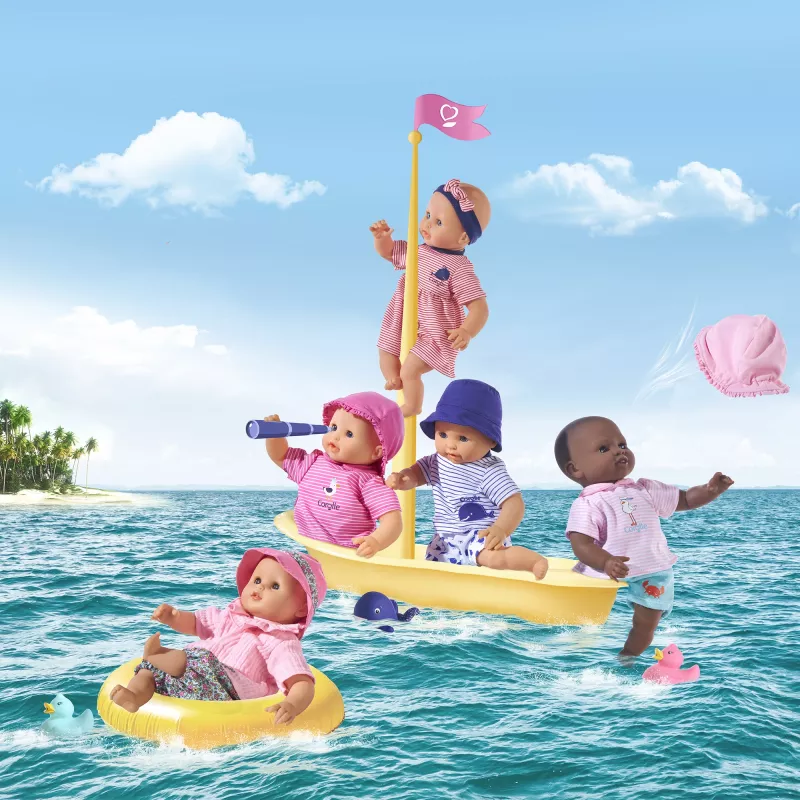 Mon Premier Poupon Badebaby Coralie, boneca