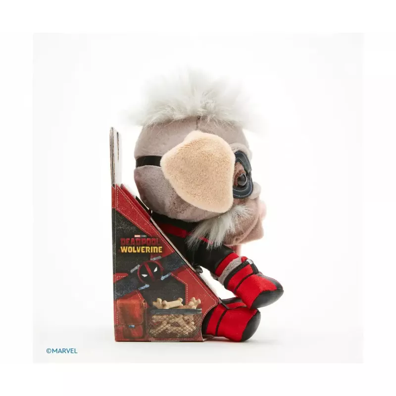 Peluche Simba‑Dickie Simba Disney Marvel Dogpool 25 cm – figura macia para abraçar
