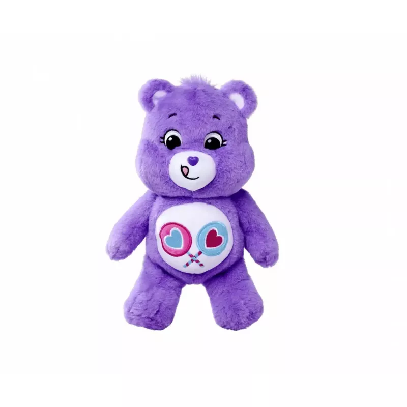 Peluche Simba-Dickie Care Bears Share Gern Bärchi 35 cm – figura fofa para abraçar