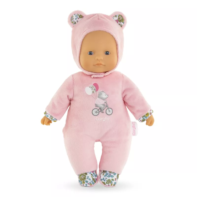 Urso de peluche Simba‑Dickie Corolle Mon Doudou Corolle Sweetheart rosa — boneca de peluche de conforto