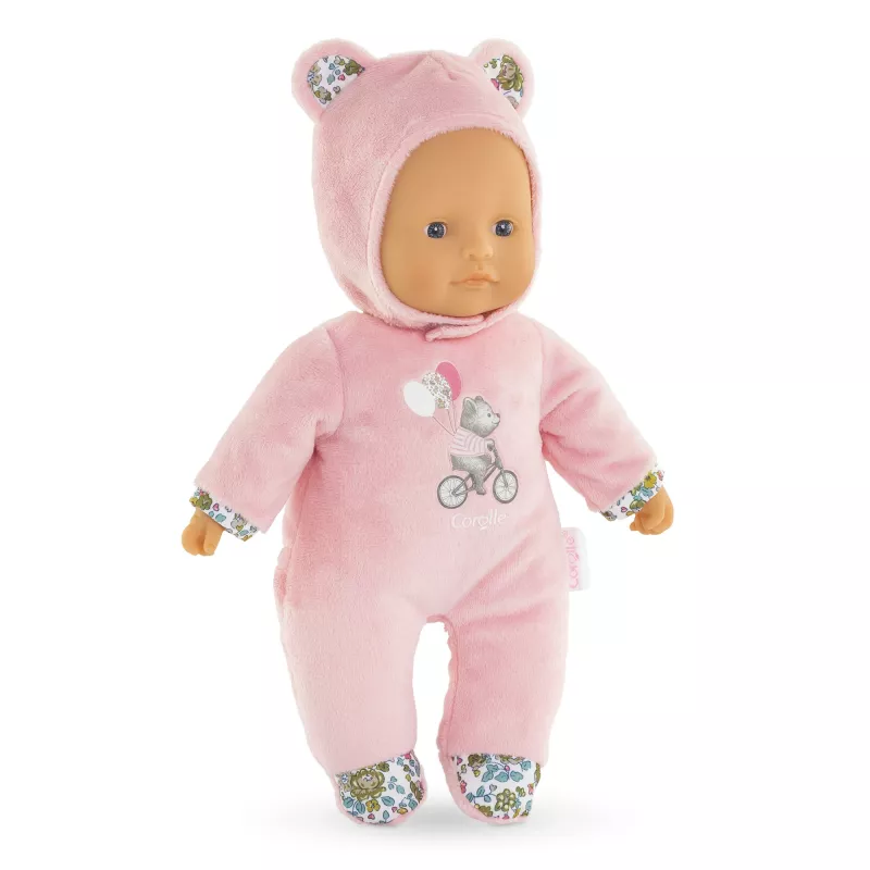 Urso de peluche Simba‑Dickie Corolle Mon Doudou Corolle Sweetheart rosa — boneca de peluche de conforto