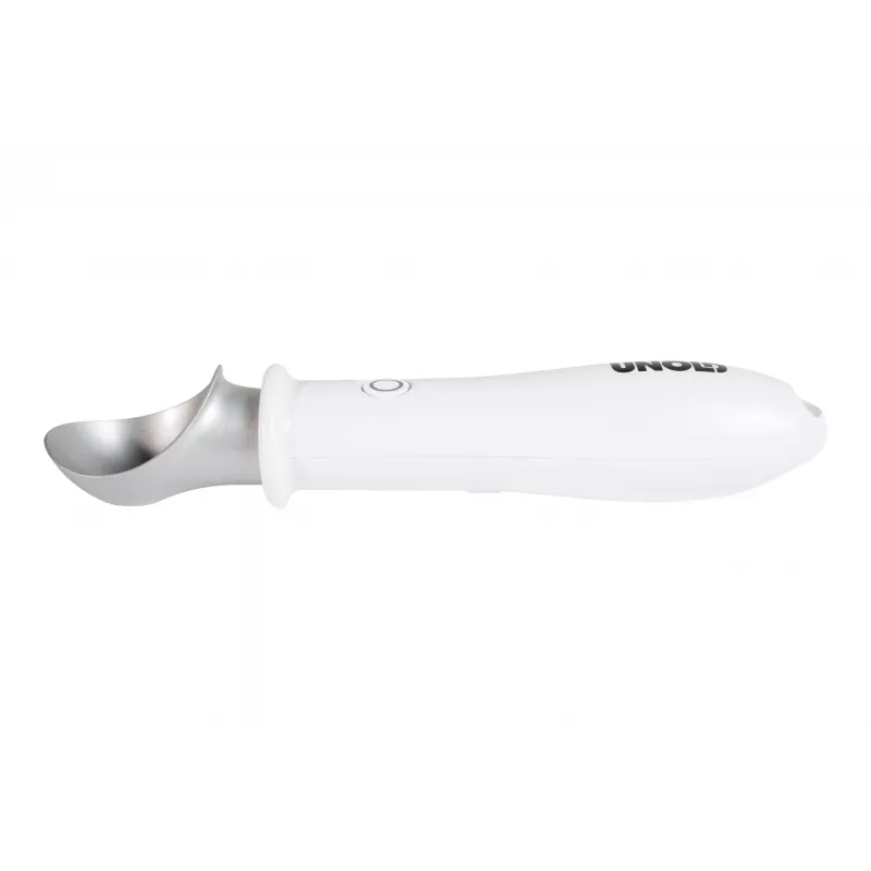 Colher para gelado Unold 488990 4 mm aço inoxidável plástico branco