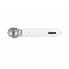 Colher para gelado Unold 488990 4 mm aço inoxidável plástico branco