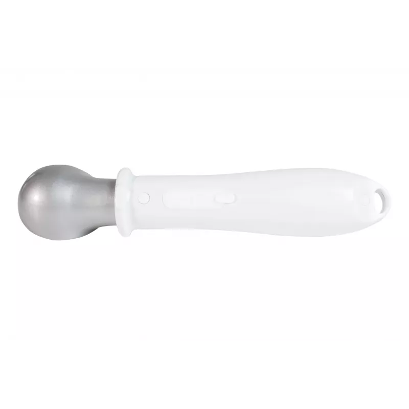 Colher para gelado Unold 488990 4 mm aço inoxidável plástico branco