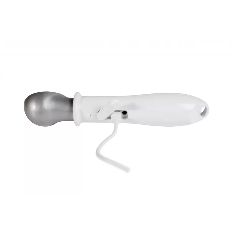 Colher para gelado Unold 488990 4 mm aço inoxidável plástico branco