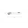 Colher para gelado Unold 488990 4 mm aço inoxidável plástico branco