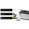 Unold 48826 Máquina de gelados e iogurteira EVA Máquina de gelados com compressor 1,5 L 120 W preto, aço inoxidável