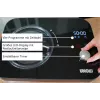 Unold 48826 Máquina de gelados e iogurteira EVA Máquina de gelados com compressor 1,5 L 120 W preto, aço inoxidável
