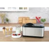 Unold 48826 Máquina de gelados e iogurteira EVA Máquina de gelados com compressor 1,5 L 120 W preto, aço inoxidável