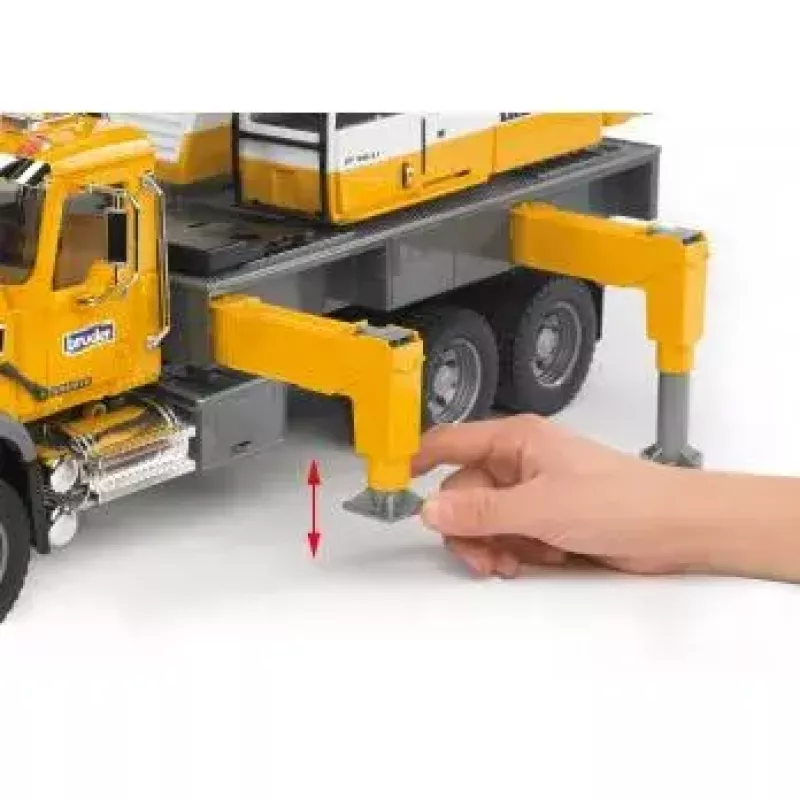 Camião grua BRUDER MACK Granite Liebherr