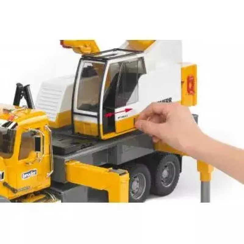 Camião grua BRUDER MACK Granite Liebherr