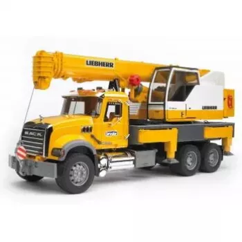 Camião grua BRUDER MACK Granite Liebherr