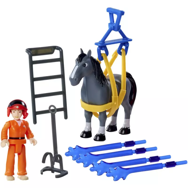 Simba‑Dickie Fireman Sam Fire Swift Avião de resgate modelo 109252615, avião de brincar para criança