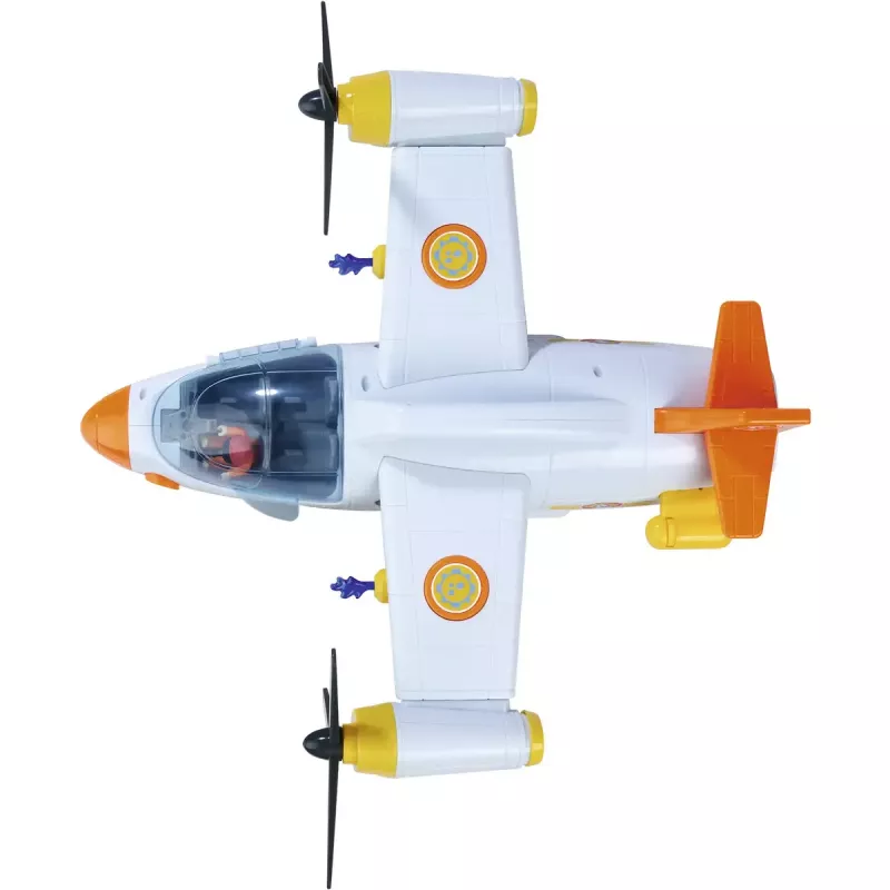 Simba‑Dickie Fireman Sam Fire Swift Avião de resgate modelo 109252615, avião de brincar para criança