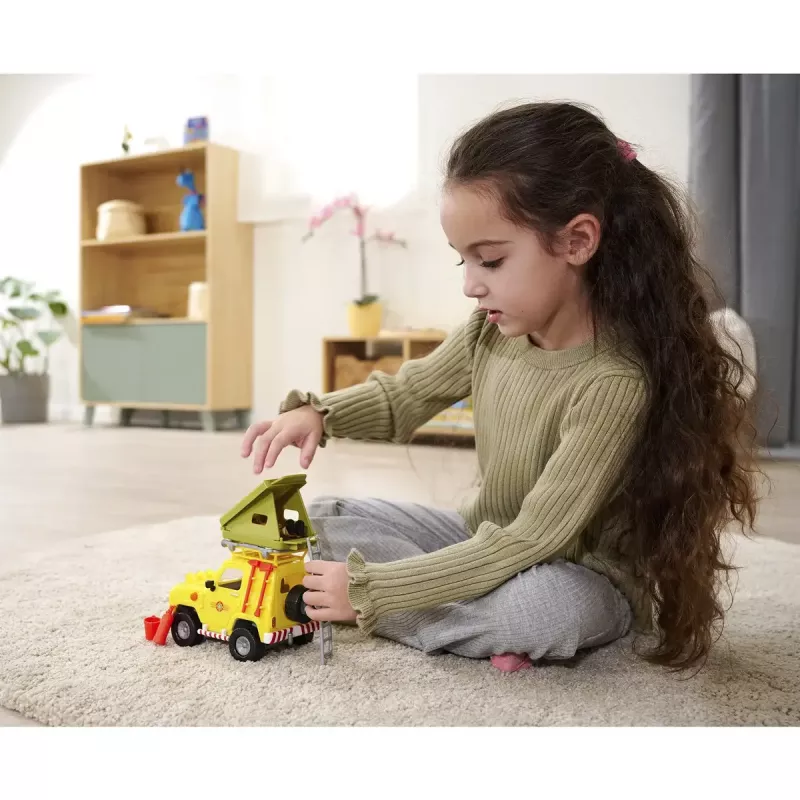 Veículo todo-o-terreno de brincar Simba-Dickie Fireman Sam com tenda de tejadilho — modelo 109252653, conjunto de brincar