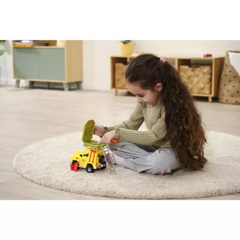Veículo todo-o-terreno de brincar Simba-Dickie Fireman Sam com tenda de tejadilho — modelo 109252653, conjunto de brincar