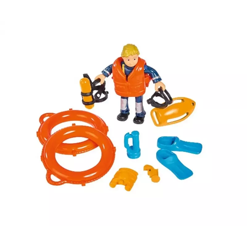 Barco de brincar Simba-Dickie Fireman Sam barco Neptuno com figura – veículo de brincar