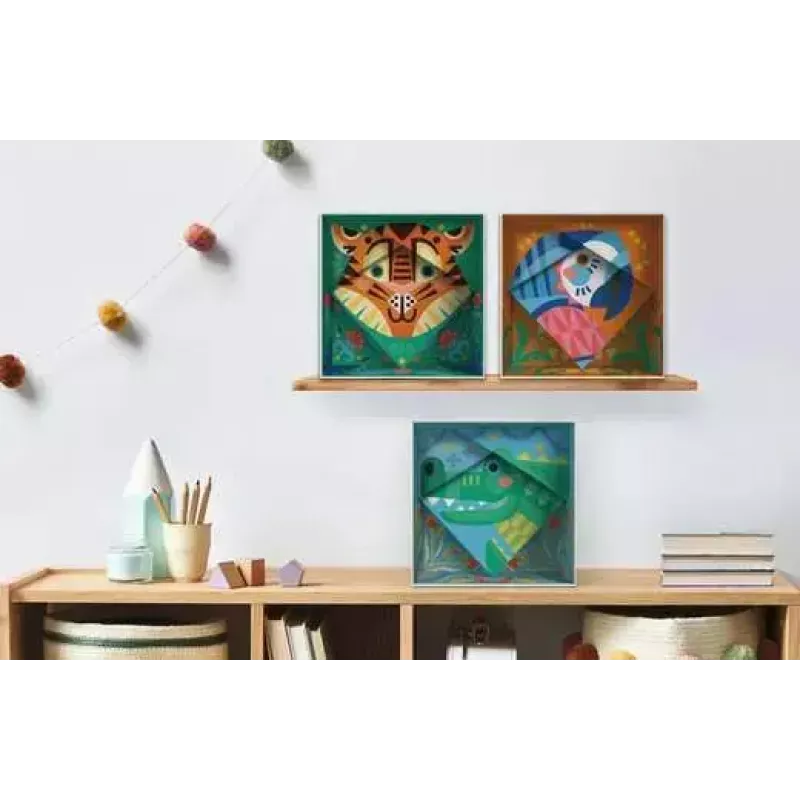 Conjunto de pintura e moldagem Ravensburger CreArt Do it together – Tigre (pintura em conjunto) 25863
