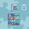 Puzzle Ravensburger UP! Criaturas marinhas — conjunto com 64, 72, 81, 90 peças