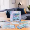 Puzzle Ravensburger UP! Criaturas marinhas — conjunto com 64, 72, 81, 90 peças
