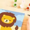 Conjunto de pintura Ravensburger CreArt Little Lion – Pintar por números para crianças
