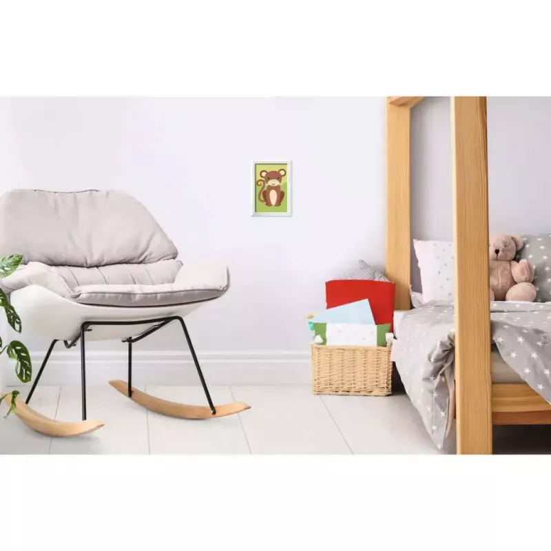Conjunto de pintura Ravensburger CreArt Pequeno macaco – conjunto de pintura criativo para crianças