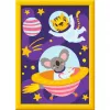 Conjunto de pintar por números Ravensburger CreArt – «Animais no espaço» conjunto de pintura