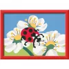 Conjunto de pintura Ravensburger CreArt – motivo joaninha, conjunto de pintura para trabalhos manuais