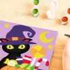Conjunto de pintura Ravensburger CreArt – «Trick or Treating» (conjunto de pintura para crianças)