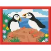 Conjunto de pintura Ravensburger CreArt Puffins