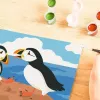 Conjunto de pintura Ravensburger CreArt Puffins