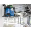 Bosch GRL 650 CHVG Professional nível laser rotativo a bateria, 70 m, laser verde, 18 V, com bateria ProCORE18V 4,0 Ah, suporte e mala, azul