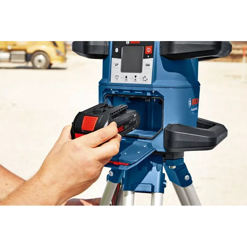 Nível laser Bosch GRL 600 CHV Professional – linha laser vermelha 18V, bateria ProCORE18V 4.0Ah