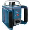 Bosch GRL 400 H Professional conjunto de nível laser rotativo, alcance de 400 m (com recetor), laser vermelho, com recetor LR 1, tripé BT 152 e mala, azul