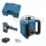 Laser rotativo Bosch GRL 400 H 400 m alcance 0,08 mm/m precisão
